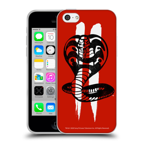 Cobra Kai Graphics Season 2 Logo Soft Gel Case for Apple iPhone 5c