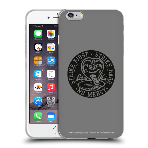 Cobra Kai Graphics Strike Logo 2 Soft Gel Case for Apple iPhone 6 Plus / iPhone 6s Plus