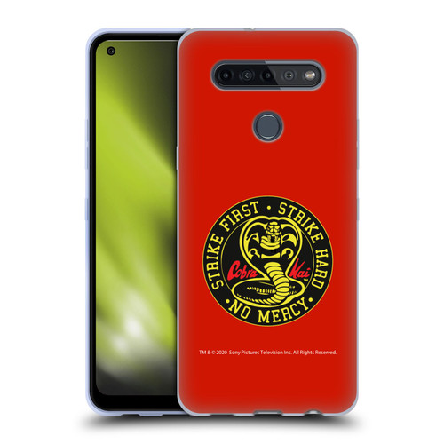 Cobra Kai Graphics Strike Logo Soft Gel Case for LG K51S