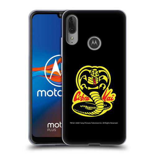 Cobra Kai Graphics Logo Soft Gel Case for Motorola Moto E6 Plus