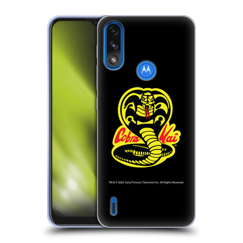 Cobra Kai Graphics Logo Soft Gel Case for Motorola Moto E7 Power / Moto E7i Power