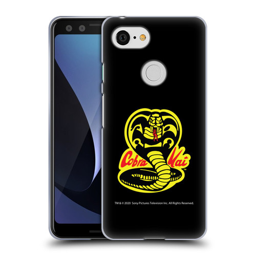 Cobra Kai Graphics Logo Soft Gel Case for Google Pixel 3