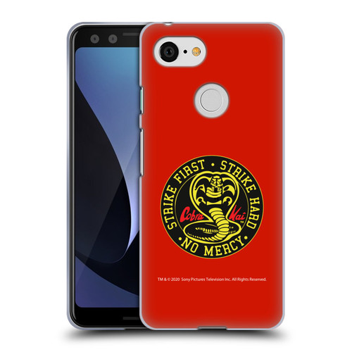 Cobra Kai Graphics Strike Logo Soft Gel Case for Google Pixel 3