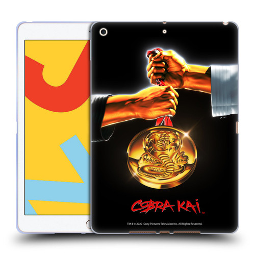 Cobra Kai Graphics Gold Medal Soft Gel Case for Apple iPad 10.2 2019/2020/2021