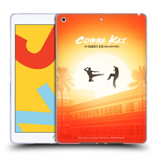 Cobra Kai Graphics Karate Kid Saga Soft Gel Case for Apple iPad 10.2 2019/2020/2021