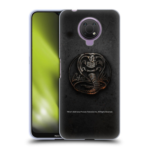 Cobra Kai Graphics Metal Logo Soft Gel Case for Nokia G10