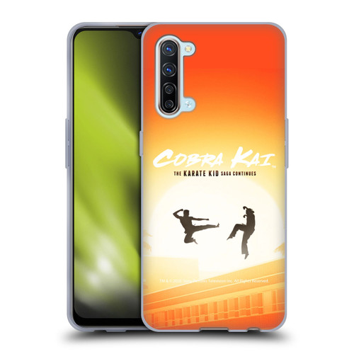 Cobra Kai Graphics Karate Kid Saga Soft Gel Case for OPPO Find X2 Lite 5G