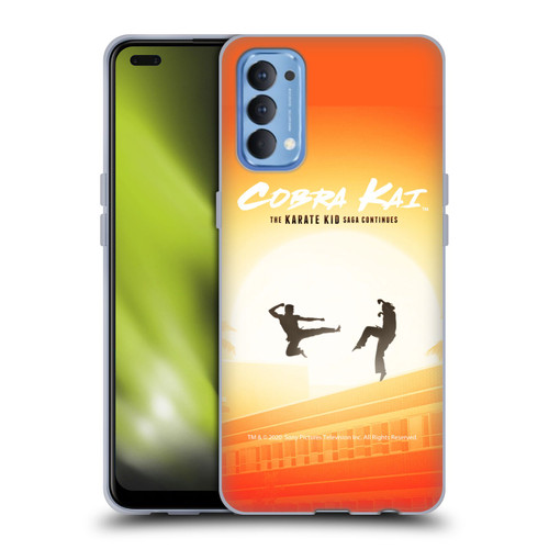 Cobra Kai Graphics Karate Kid Saga Soft Gel Case for OPPO Reno 4 5G