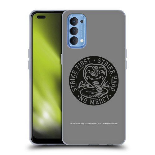 Cobra Kai Graphics Strike Logo 2 Soft Gel Case for OPPO Reno 4 5G