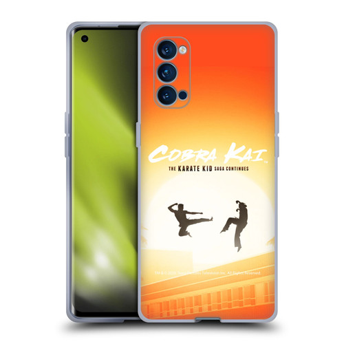 Cobra Kai Graphics Karate Kid Saga Soft Gel Case for OPPO Reno 4 Pro 5G