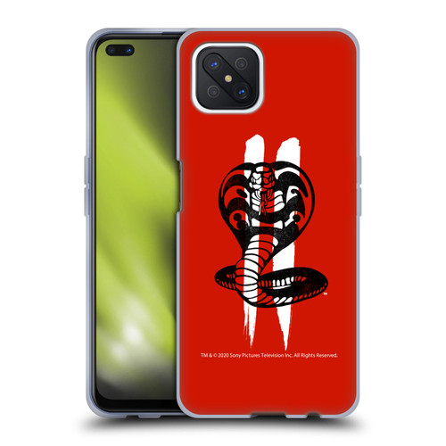 Cobra Kai Graphics Season 2 Logo Soft Gel Case for OPPO Reno4 Z 5G