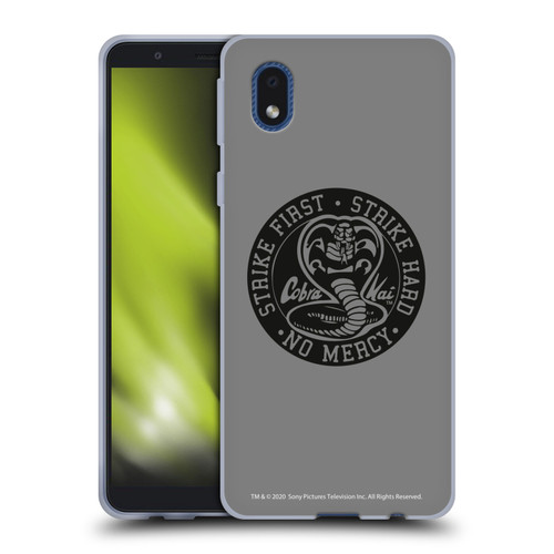 Cobra Kai Graphics Strike Logo 2 Soft Gel Case for Samsung Galaxy A01 Core (2020)