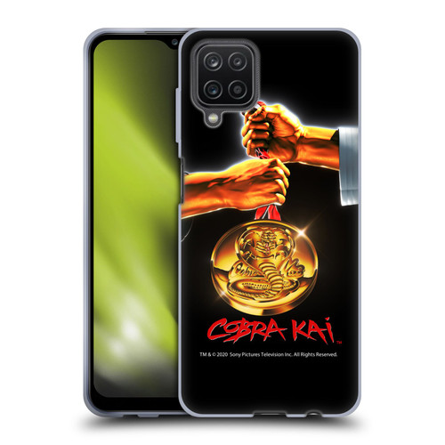 Cobra Kai Graphics Gold Medal Soft Gel Case for Samsung Galaxy A12 (2020)