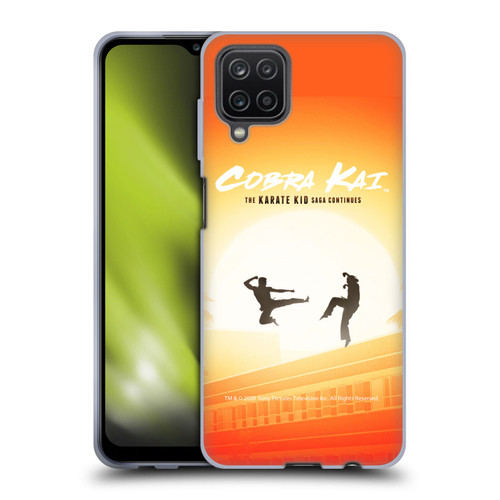Cobra Kai Graphics Karate Kid Saga Soft Gel Case for Samsung Galaxy A12 (2020)