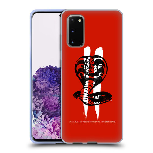 Cobra Kai Graphics Season 2 Logo Soft Gel Case for Samsung Galaxy S20 / S20 5G