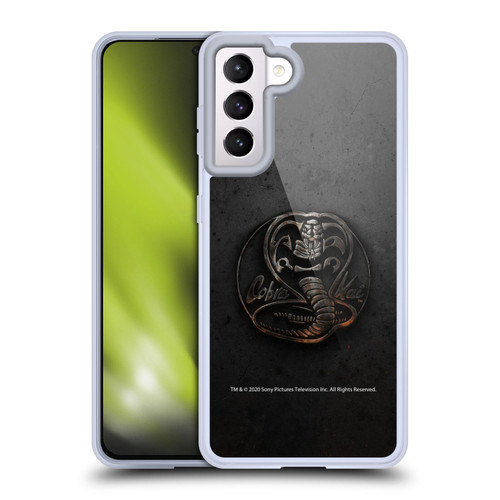 Cobra Kai Graphics Metal Logo Soft Gel Case for Samsung Galaxy S21 5G & MagSafe