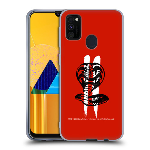 Cobra Kai Graphics Season 2 Logo Soft Gel Case for Samsung Galaxy M30s (2019)/M21 (2020)