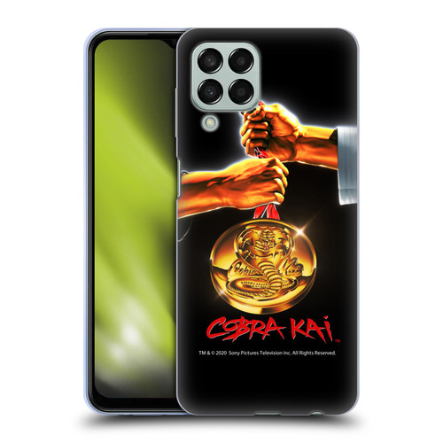 Cobra Kai Graphics Gold Medal Soft Gel Case for Samsung Galaxy M33 (2022)