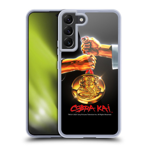 Cobra Kai Graphics Gold Medal Soft Gel Case for Samsung Galaxy S22+ 5G