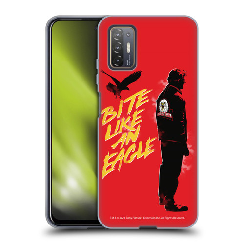 Cobra Kai Key Art Johnny Lawrence Eagle Bite Soft Gel Case for HTC Desire 21 Pro 5G