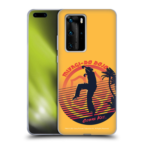 Cobra Kai Key Art Miyagi Do Logo Soft Gel Case for Huawei P40 Pro / P40 Pro Plus 5G