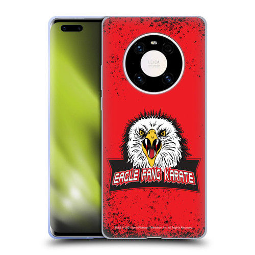 Cobra Kai Key Art Eagle Fang Logo Soft Gel Case for Huawei Mate 40 Pro 5G