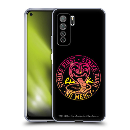 Cobra Kai Key Art Strike Hard Logo Soft Gel Case for Huawei Nova 7 SE/P40 Lite 5G