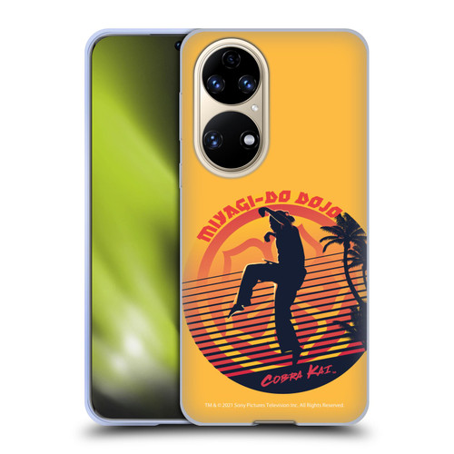 Cobra Kai Key Art Miyagi Do Logo Soft Gel Case for Huawei P50
