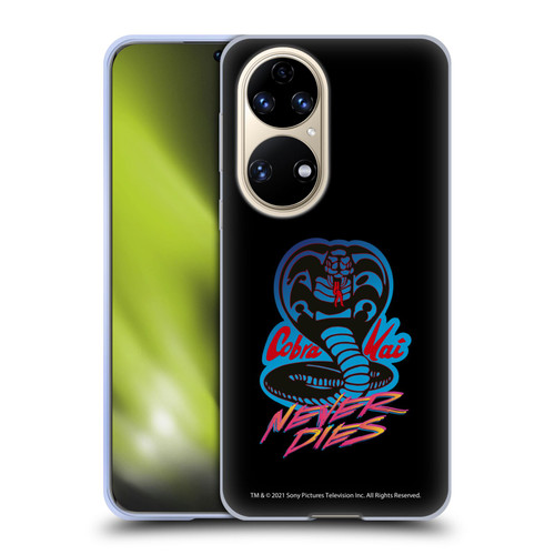 Cobra Kai Key Art Never Dies Logo Soft Gel Case for Huawei P50