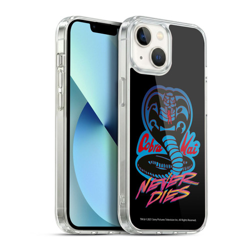 Cobra Kai Key Art Never Dies Logo Soft Gel Case for Apple iPhone 13