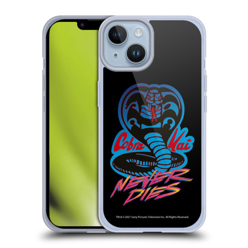 Cobra Kai Key Art Never Dies Logo Soft Gel Case for Apple iPhone 14