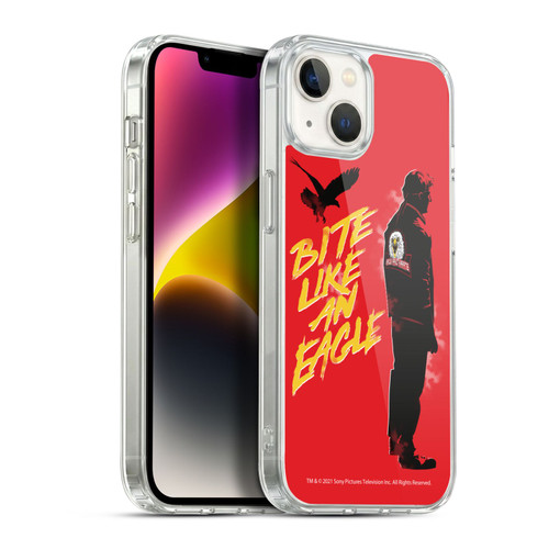 Cobra Kai Key Art Johnny Lawrence Eagle Bite Soft Gel Case for Apple iPhone 14 Plus & MagSafe