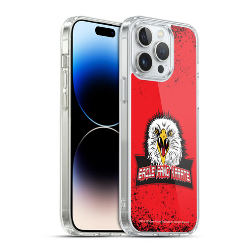 Cobra Kai Key Art Eagle Fang Logo Soft Gel Case for Apple iPhone 14 Pro Max & MagSafe