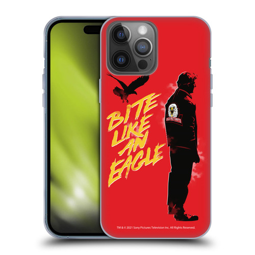 Cobra Kai Key Art Johnny Lawrence Eagle Bite Soft Gel Case for Apple iPhone 14 Pro Max