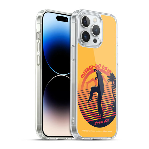 Cobra Kai Key Art Miyagi Do Logo Soft Gel Case for Apple iPhone 14 Pro Max & MagSafe