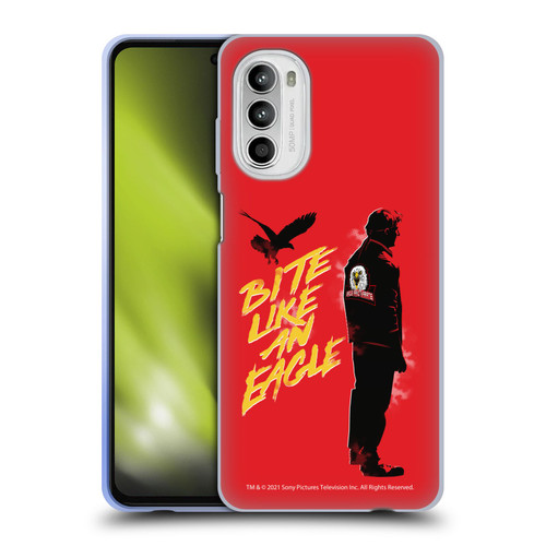Cobra Kai Key Art Johnny Lawrence Eagle Bite Soft Gel Case for Motorola Moto G52