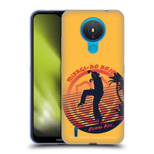 Cobra Kai Key Art Miyagi Do Logo Soft Gel Case for Nokia 1.4
