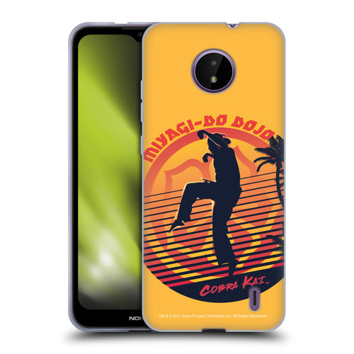 Cobra Kai Key Art Miyagi Do Logo Soft Gel Case for Nokia C10 / C20