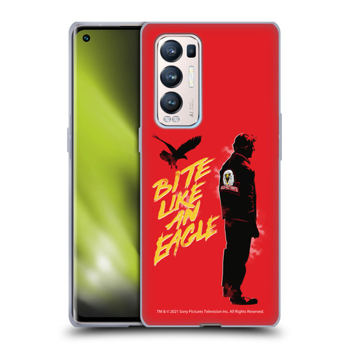 Cobra Kai Key Art Johnny Lawrence Eagle Bite Soft Gel Case for OPPO Find X3 Neo / Reno5 Pro+ 5G