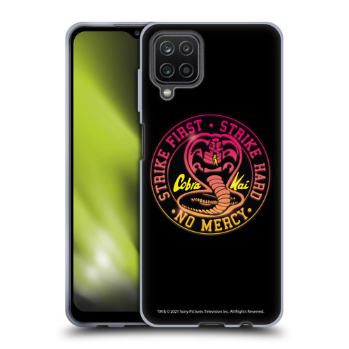 Cobra Kai Key Art Strike Hard Logo Soft Gel Case for Samsung Galaxy A12 (2020)