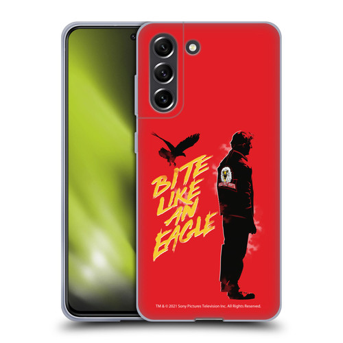 Cobra Kai Key Art Johnny Lawrence Eagle Bite Soft Gel Case for Samsung Galaxy S21 FE 5G