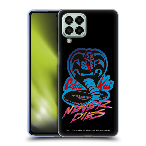 Cobra Kai Key Art Never Dies Logo Soft Gel Case for Samsung Galaxy M53 (2022)