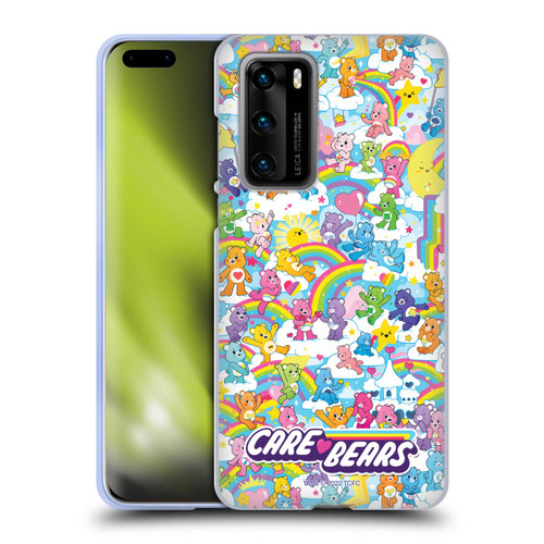 Care Bears 40th Anniversary Rainbow Soft Gel Case for Huawei P40 5G