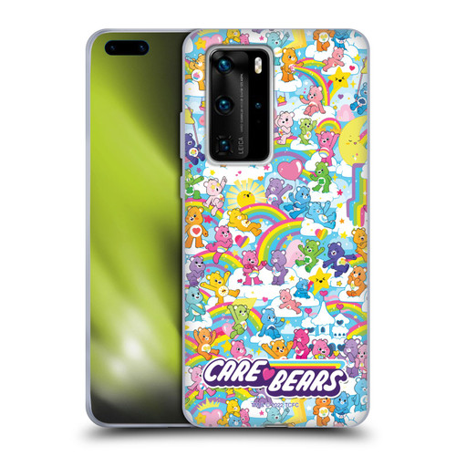 Care Bears 40th Anniversary Rainbow Soft Gel Case for Huawei P40 Pro / P40 Pro Plus 5G