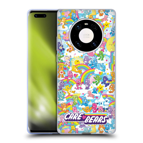 Care Bears 40th Anniversary Rainbow Soft Gel Case for Huawei Mate 40 Pro 5G