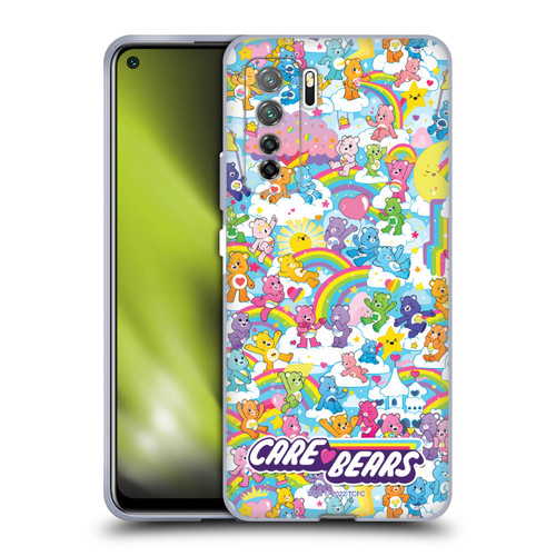 Care Bears 40th Anniversary Rainbow Soft Gel Case for Huawei Nova 7 SE/P40 Lite 5G