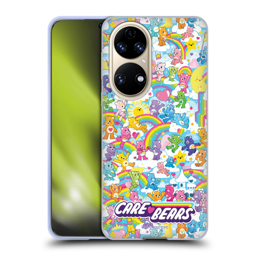 Care Bears 40th Anniversary Rainbow Soft Gel Case for Huawei P50