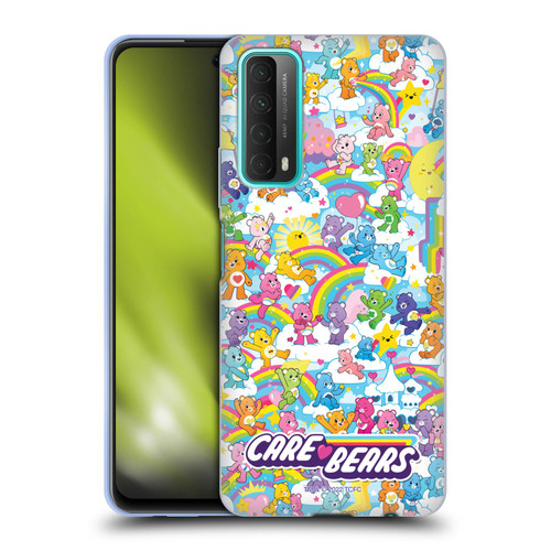 Care Bears 40th Anniversary Rainbow Soft Gel Case for Huawei P Smart (2021)