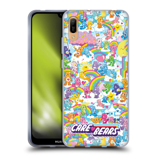 Care Bears 40th Anniversary Rainbow Soft Gel Case for Huawei Y6 Pro (2019)