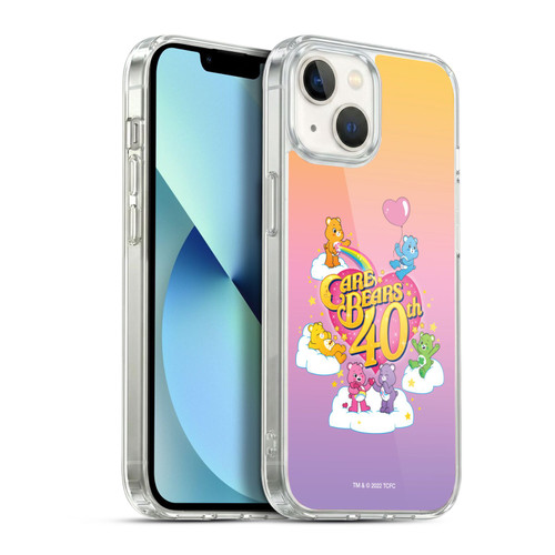 Care Bears 40th Anniversary Celebrate Soft Gel Case for Apple iPhone 13